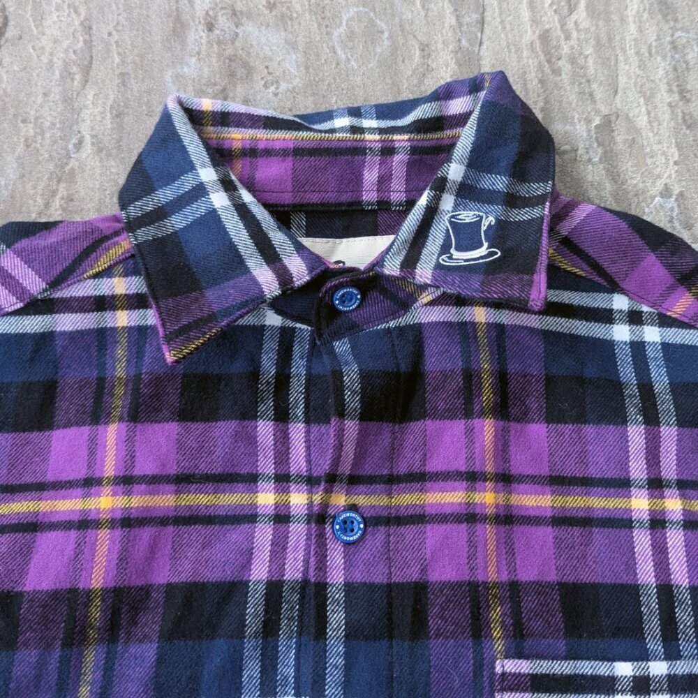 Dr. Facilier Flannel Shirt (Disney Princess and the Frog) SIZE: MEDIUM - Picture 3 of 4